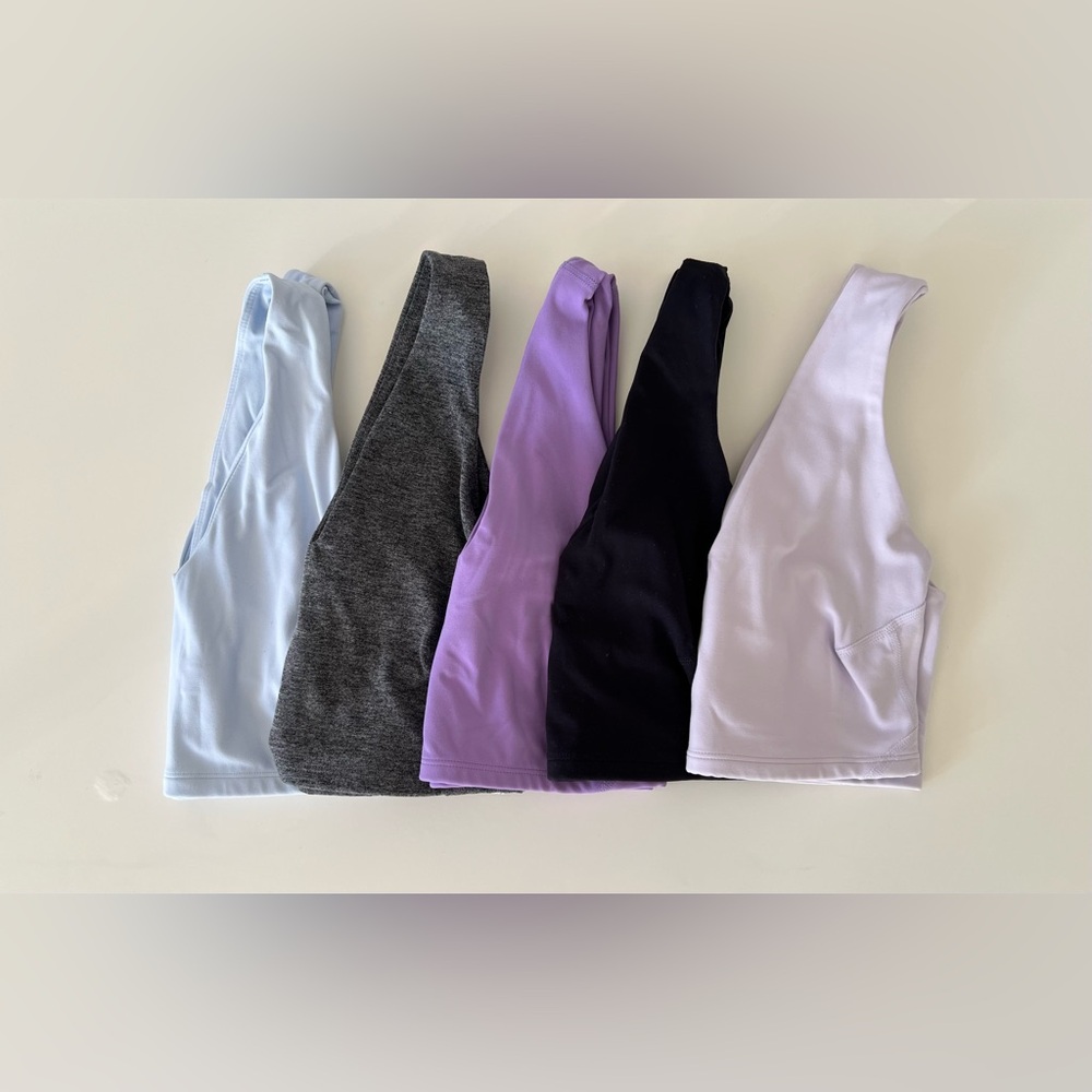 5 Set FP Movement Never Better Crops XS workout NWOT - Picture 2 of 12